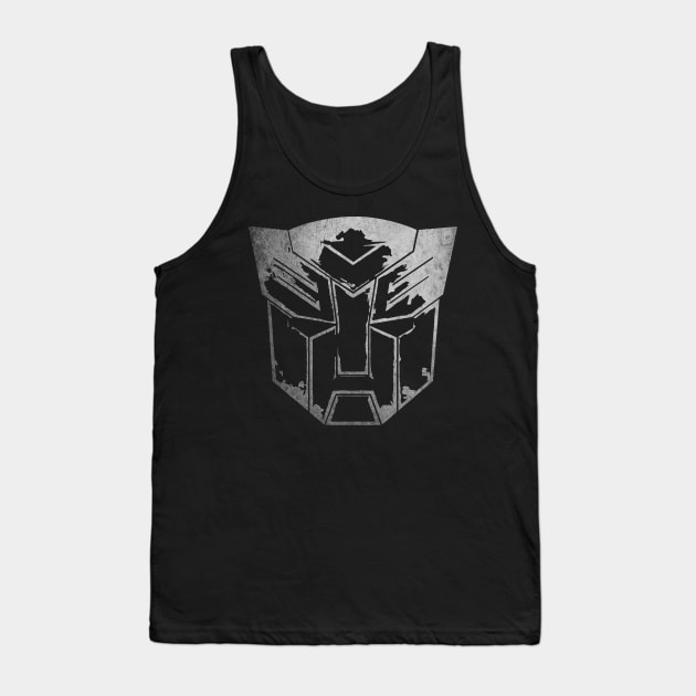 Battle Damage Autobot Tank Top by Vitalitee